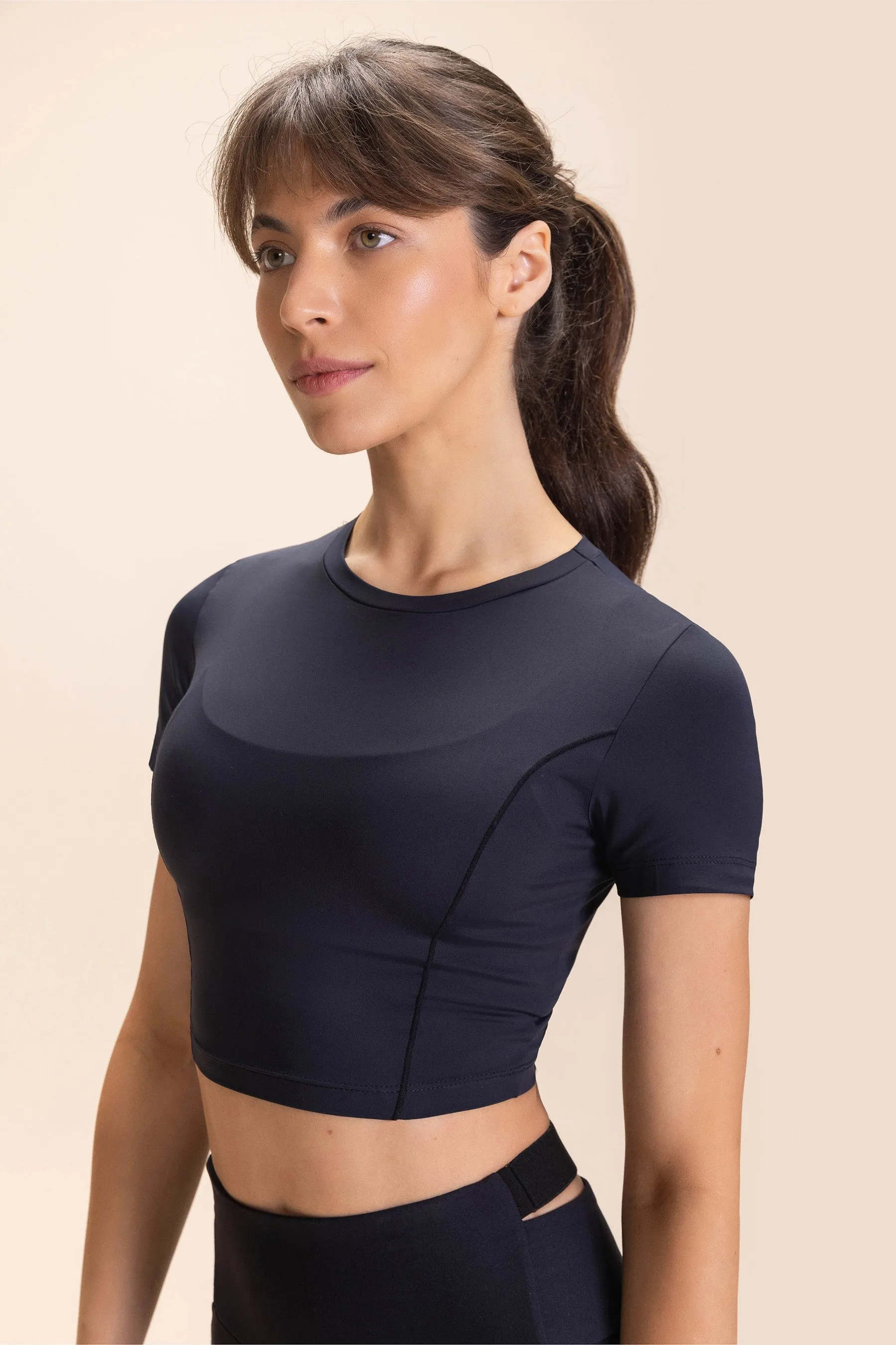 Thermo Skin Crop T-Shirt