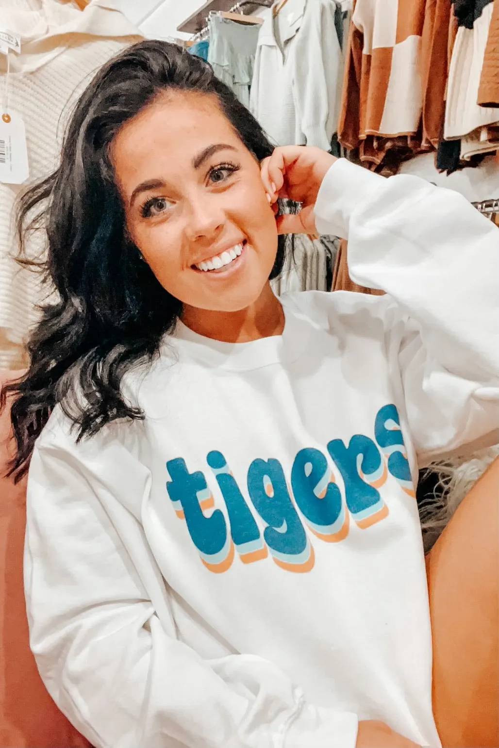 Tigers Graphic Sweatshirt