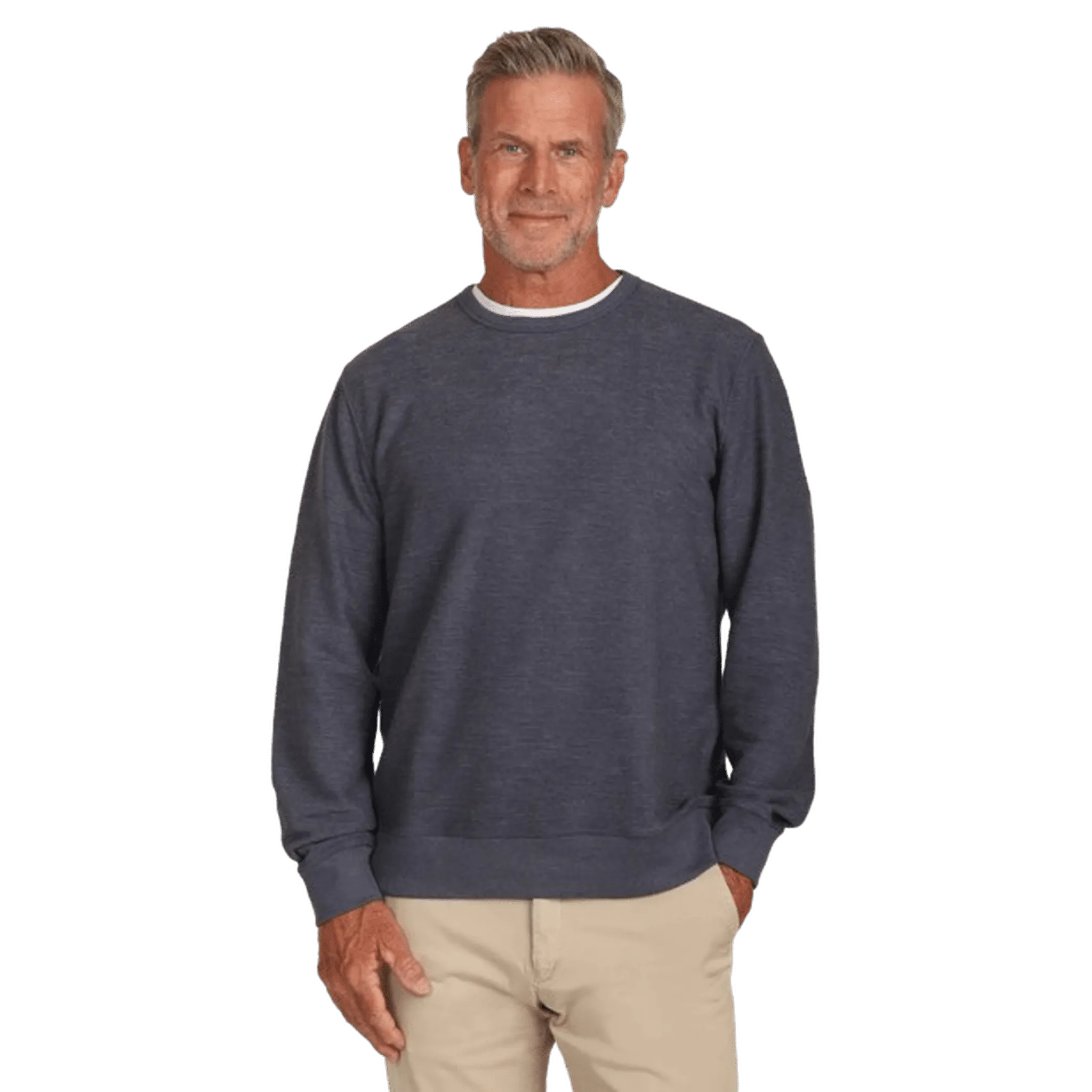 TRUE GRIT: Crew Slub Sweatshirt