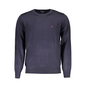 U.S. Grand Polo Blue Viscose Men Sweater