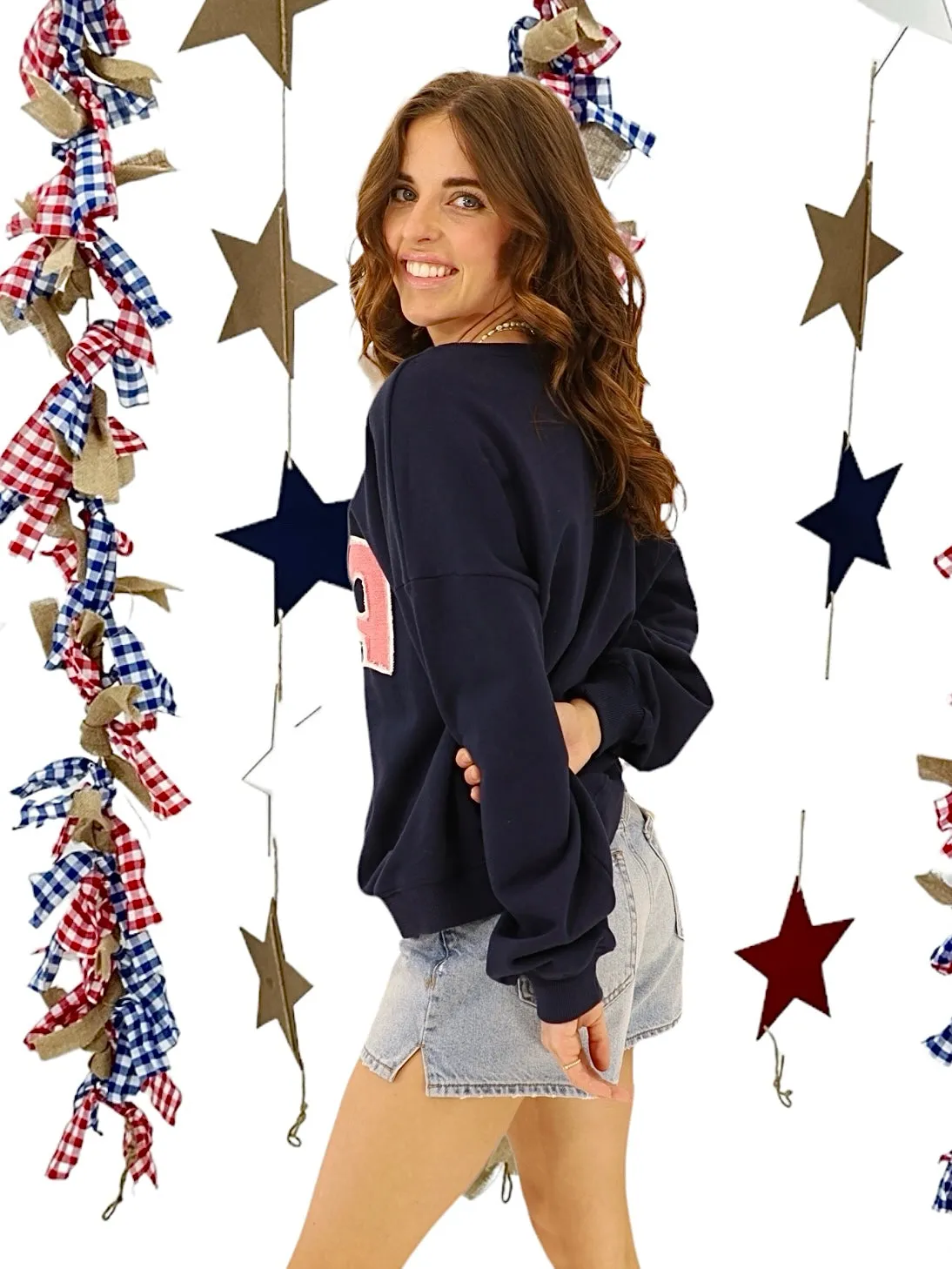 USA All The Way Sweater