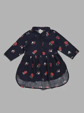 Utsa Kids Blue Floral Top (2 - 8yrs)