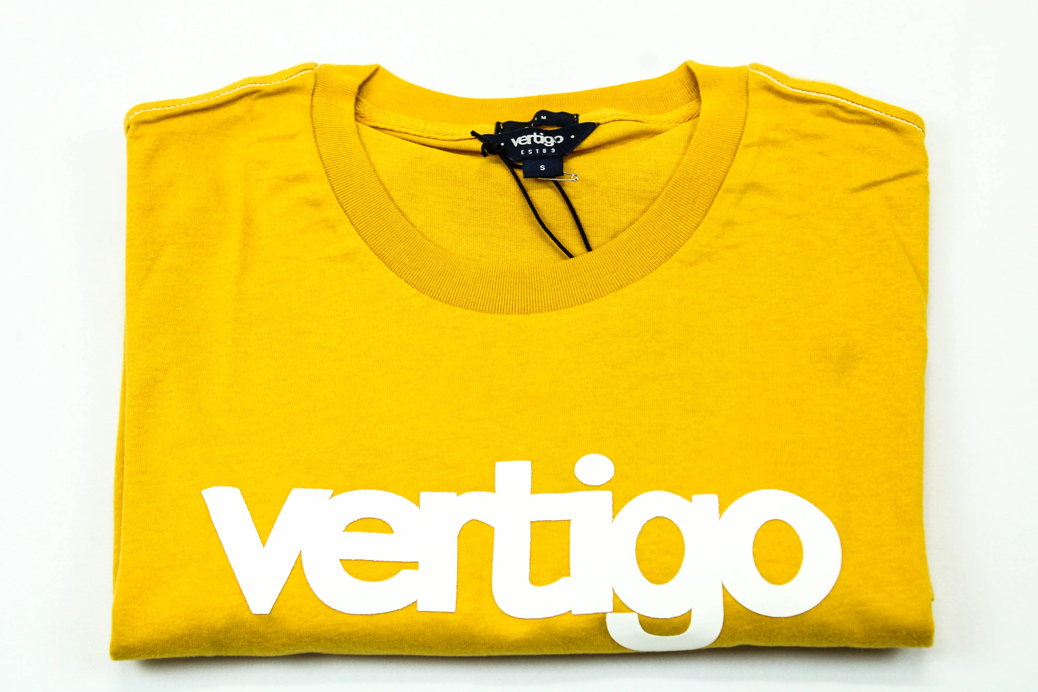 Vertigo Mustard T-Shirt