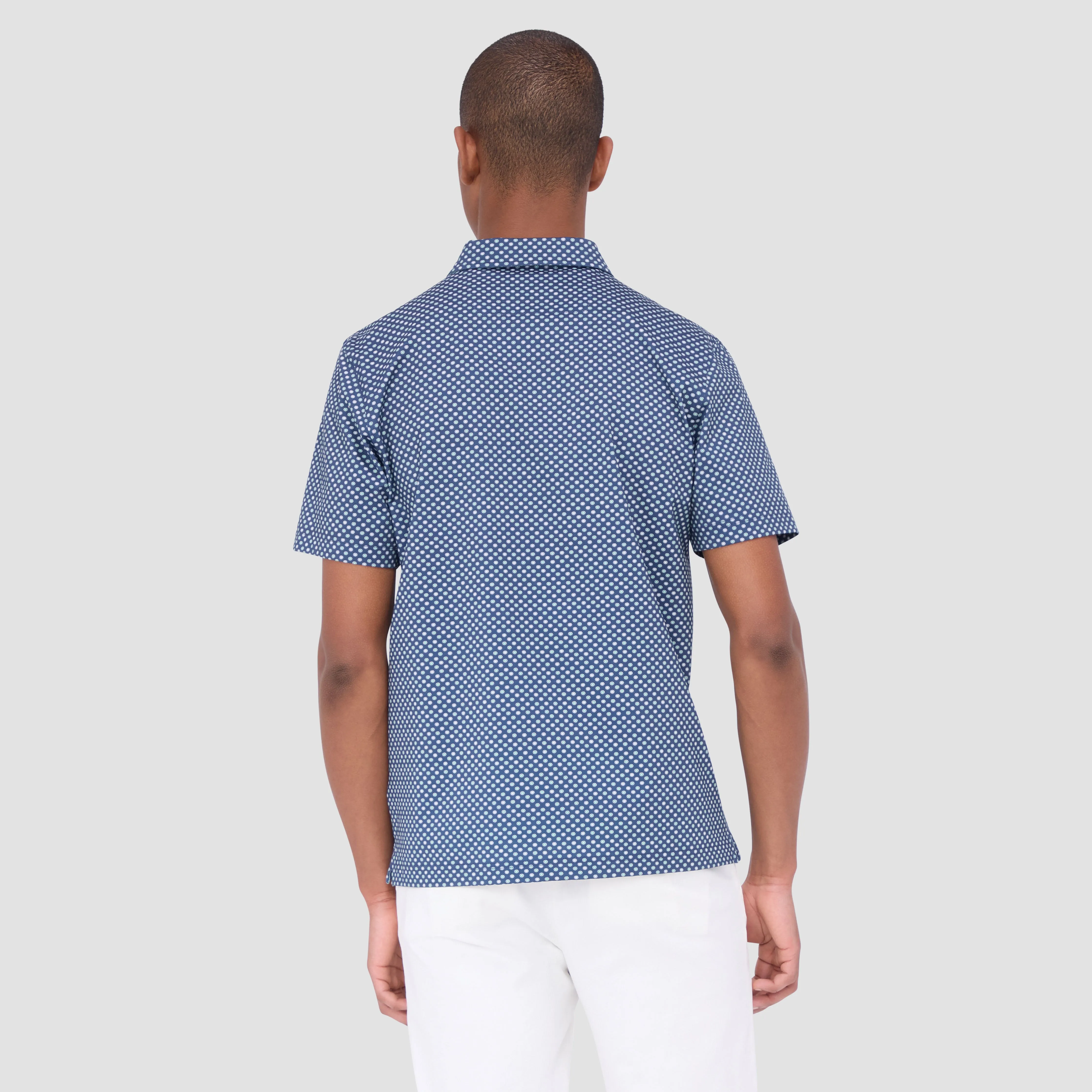 Vincent Double Sided Geometric/Abstract OoohCotton Polo