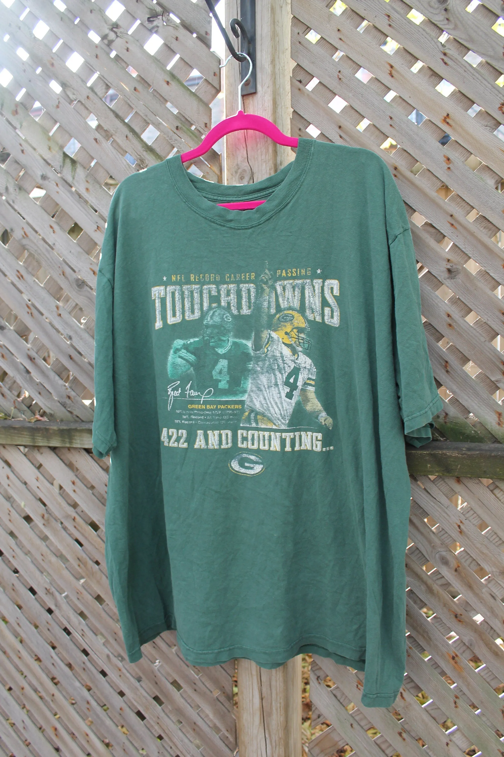 Vintage 1997 Green Bay Packers NFL Graphic T Shirt