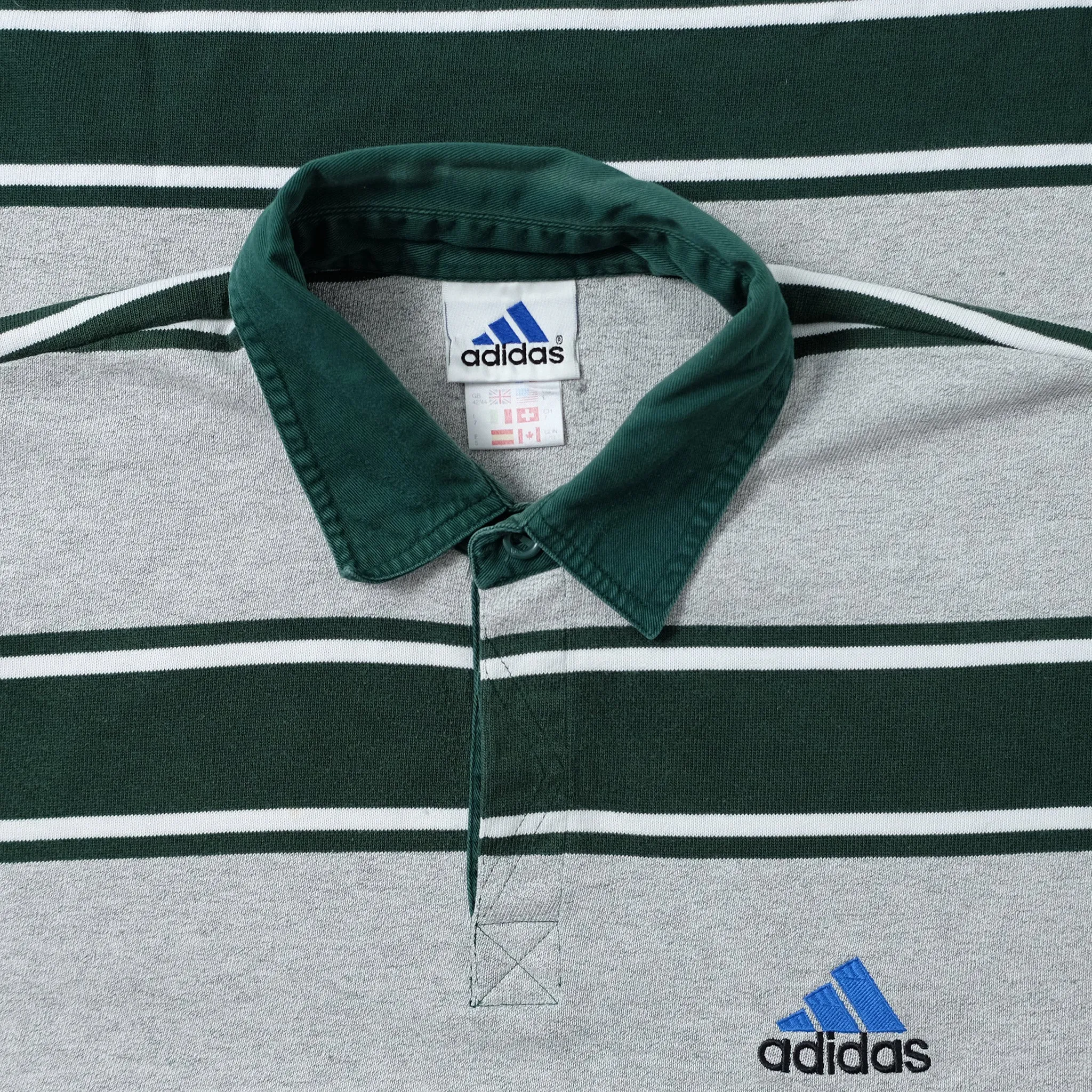 Vintage Adidas Deadstock Longsleeve Polo XLarge