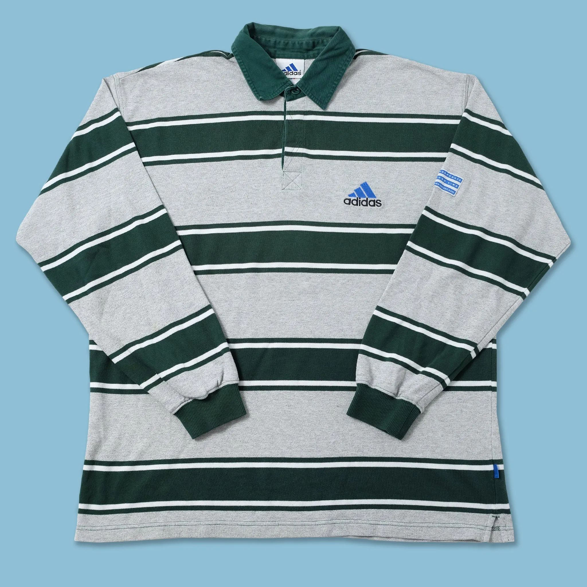 Vintage Adidas Deadstock Longsleeve Polo XLarge