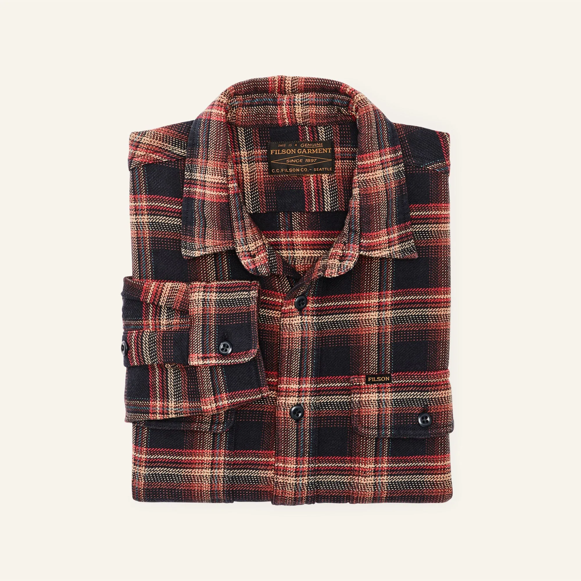 Vintage Flannel Work Shirt