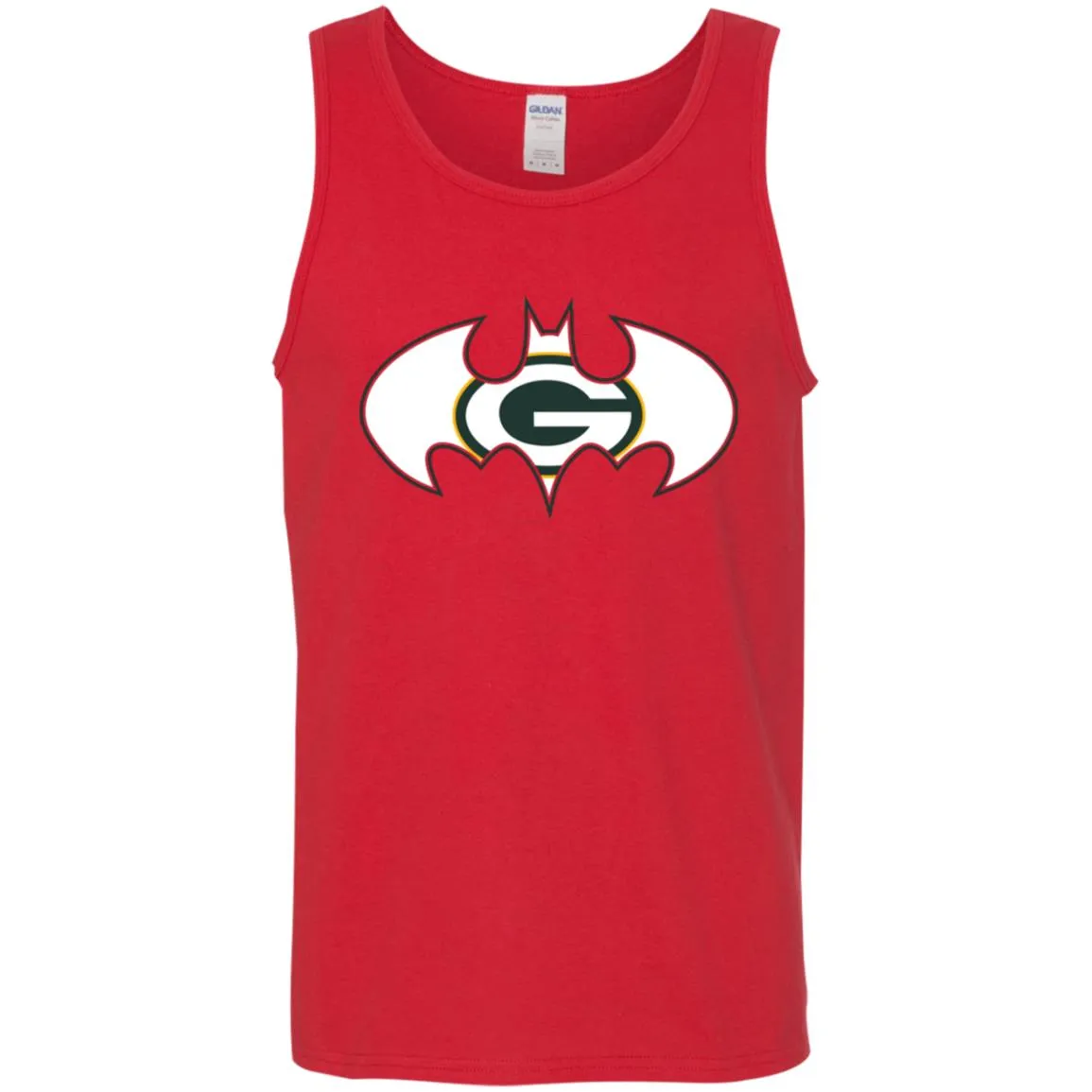 We Are The Green Bay Packers Batman Nfl Mashup Men Cotton Tank