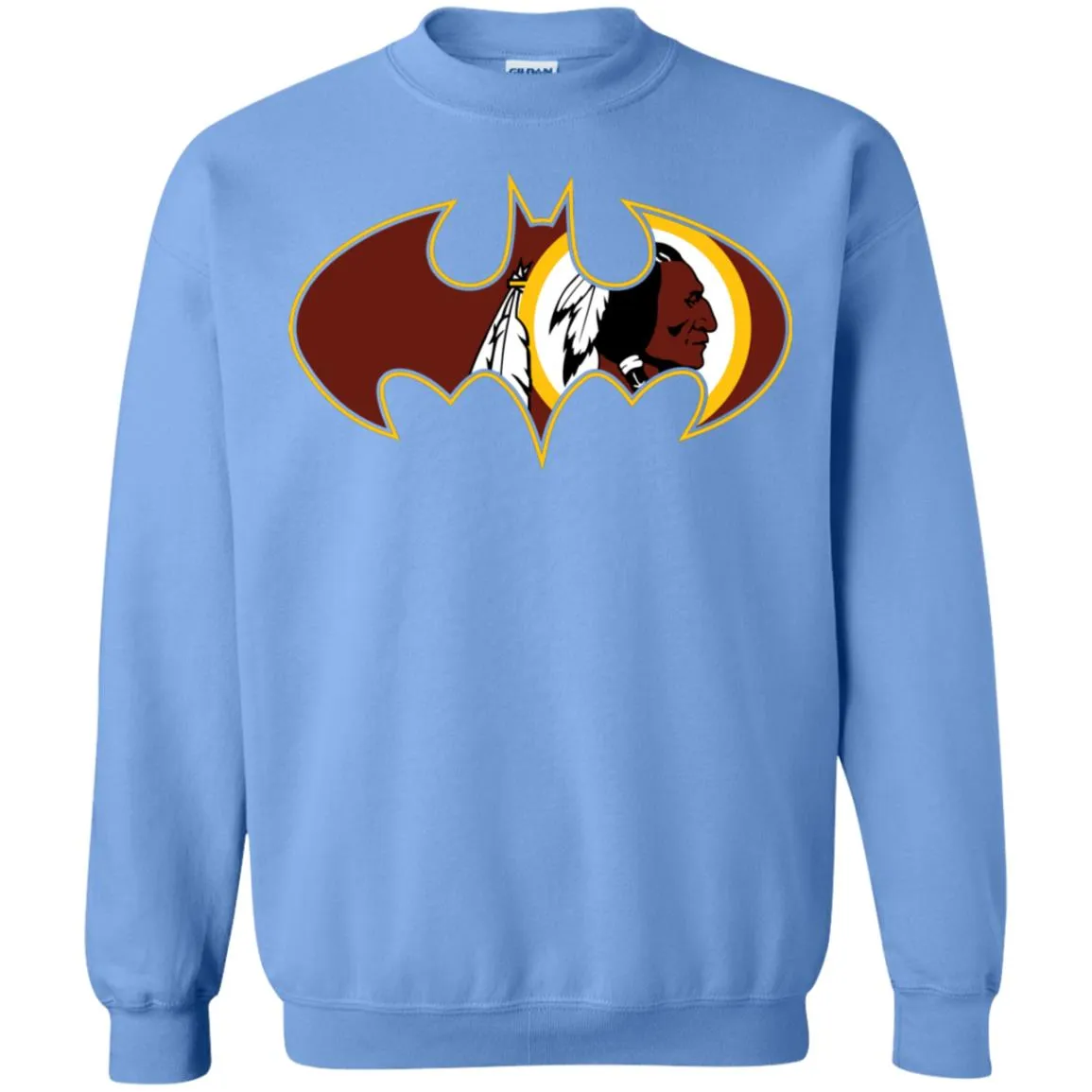 We Are The Washington Redskins Batman Nfl Mashup Crewneck Pullover Sweatshirt