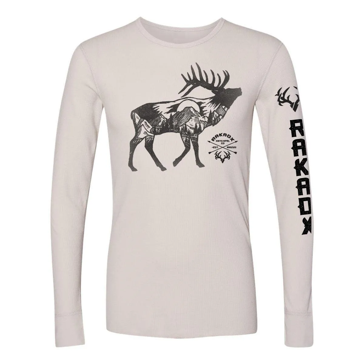 Wilderness Elk Long Sleeve Thermal Tee | Unisex