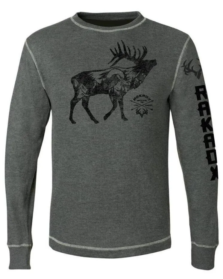 Wilderness Elk Long Sleeve Thermal Tee | Unisex