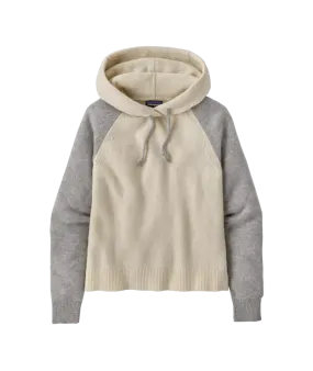 Women's Recycled Wool-Blend Hooded Pullover Sweater