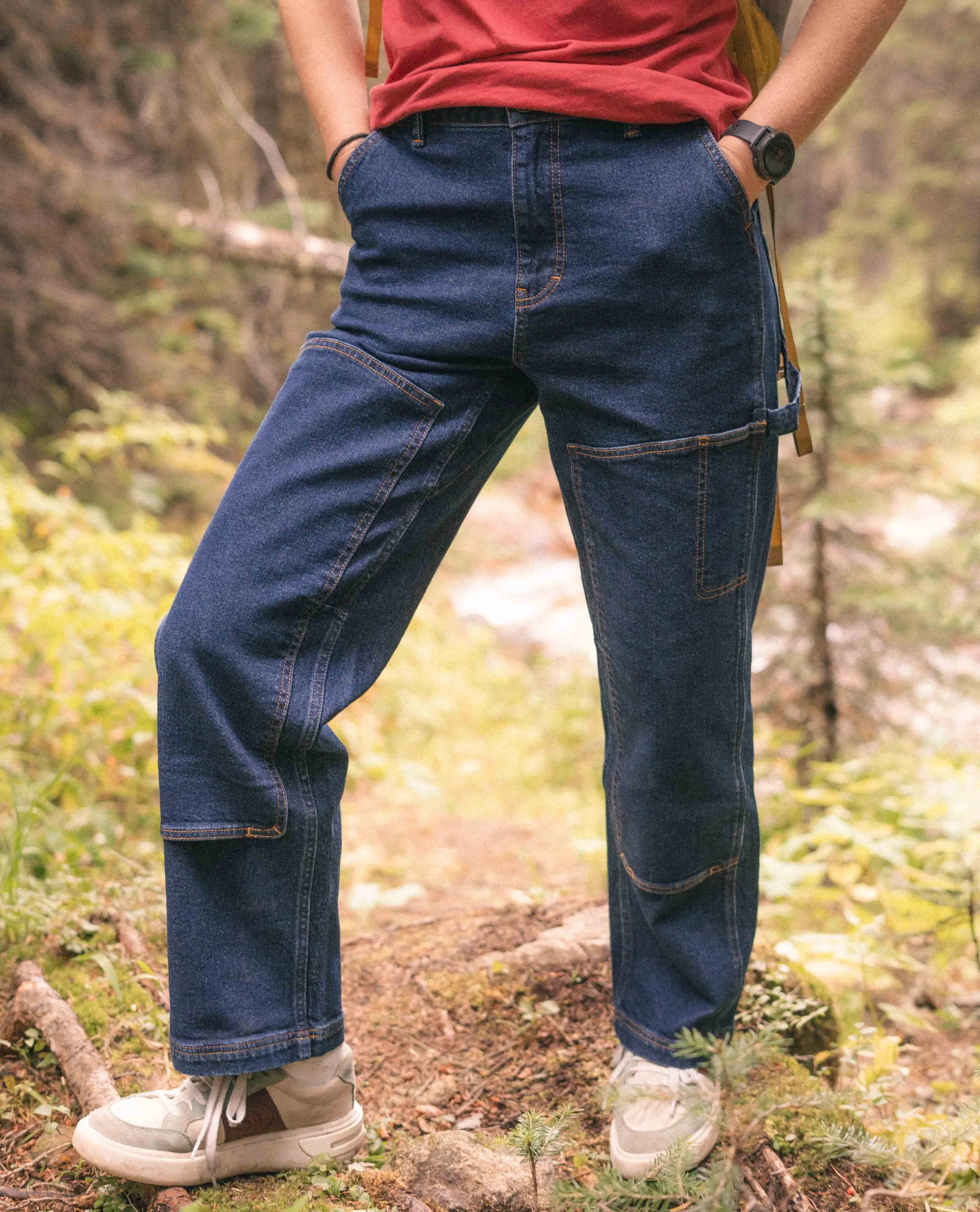 Women's Utility Jeans Blue Collar