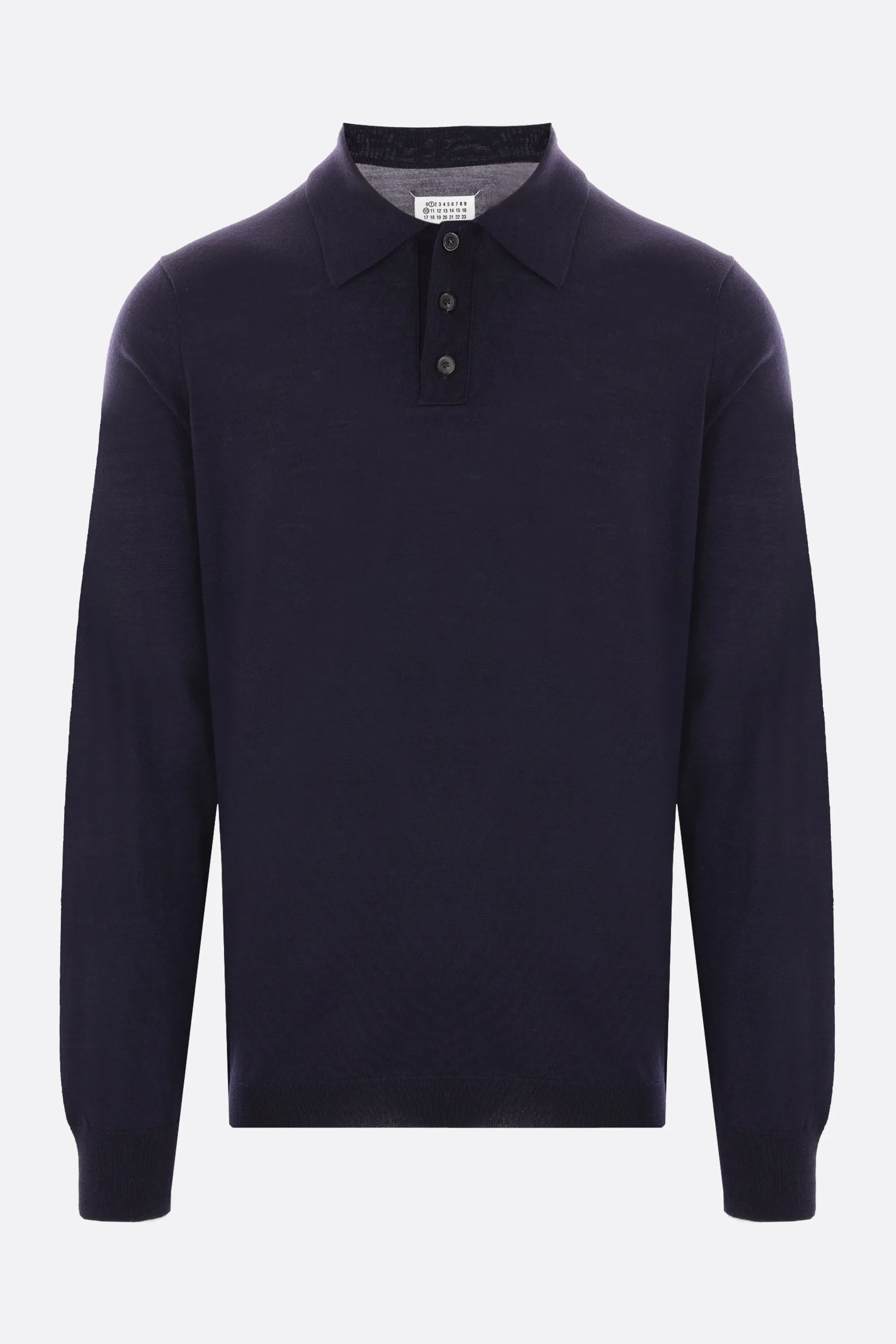 wool polo sweater