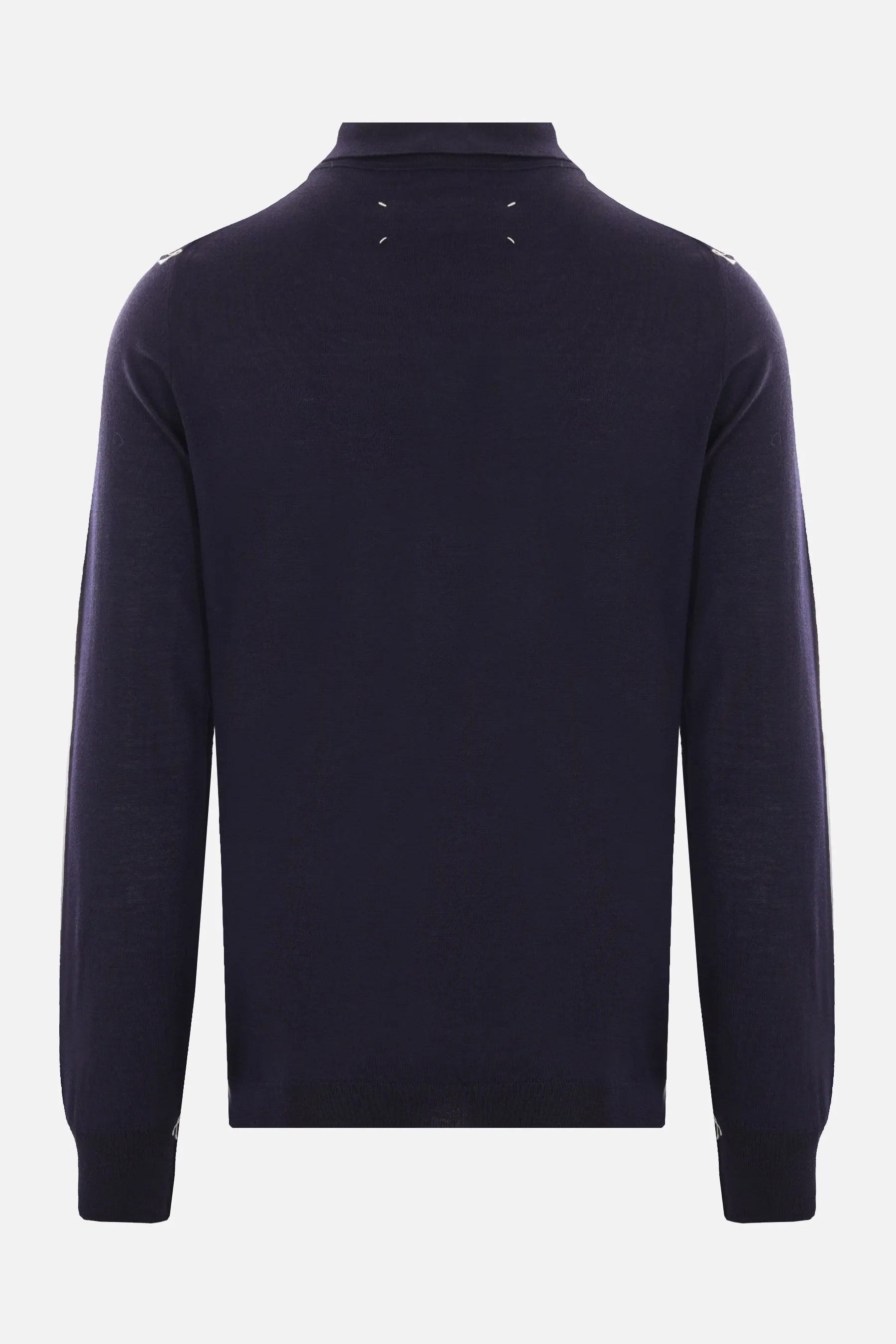 wool polo sweater