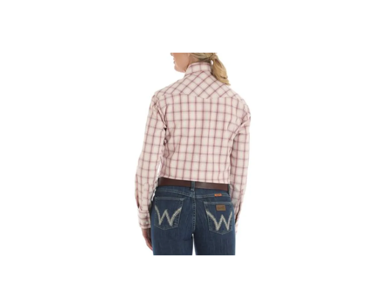 Wrangler FR Plaid Long Sleeve