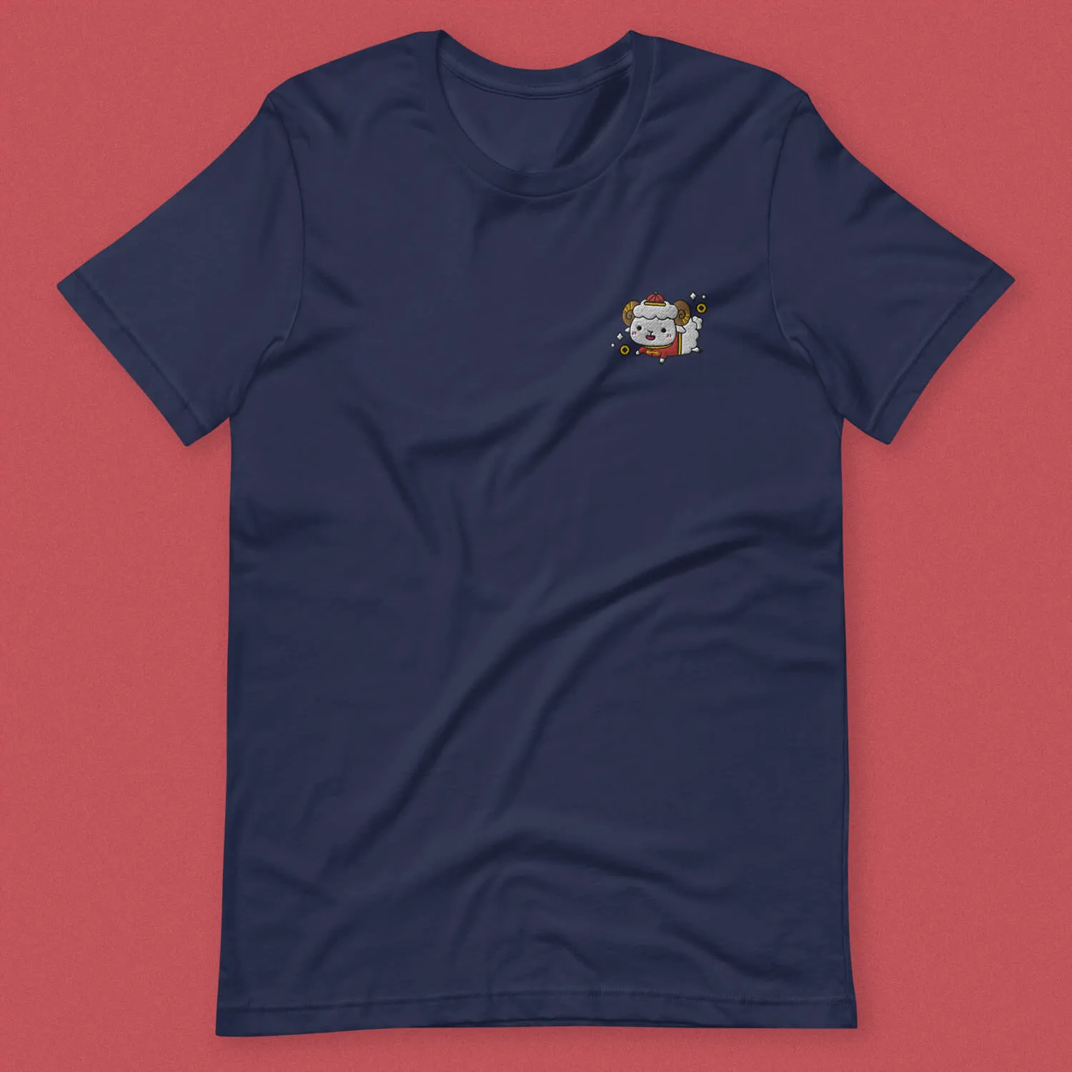 Year of the Sheep Embroidered T-Shirt