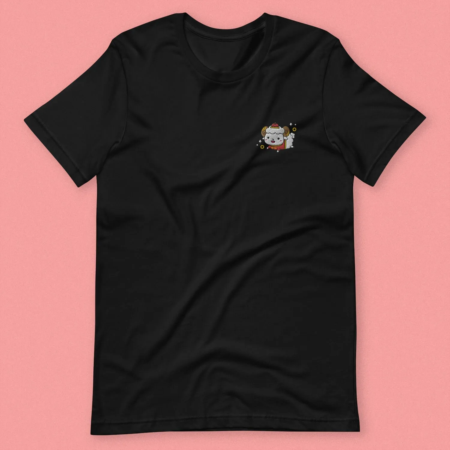 Year of the Sheep Embroidered T-Shirt