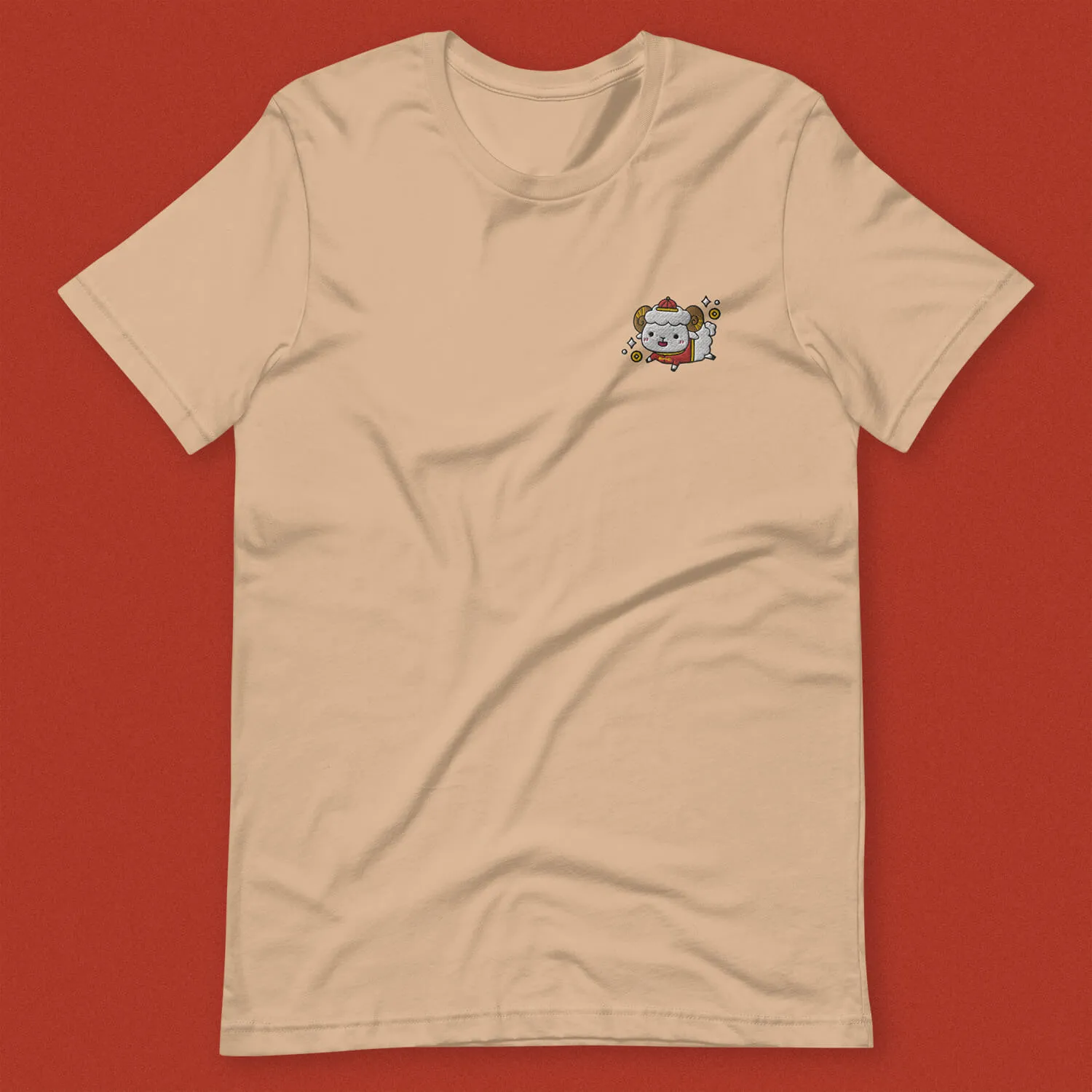 Year of the Sheep Embroidered T-Shirt