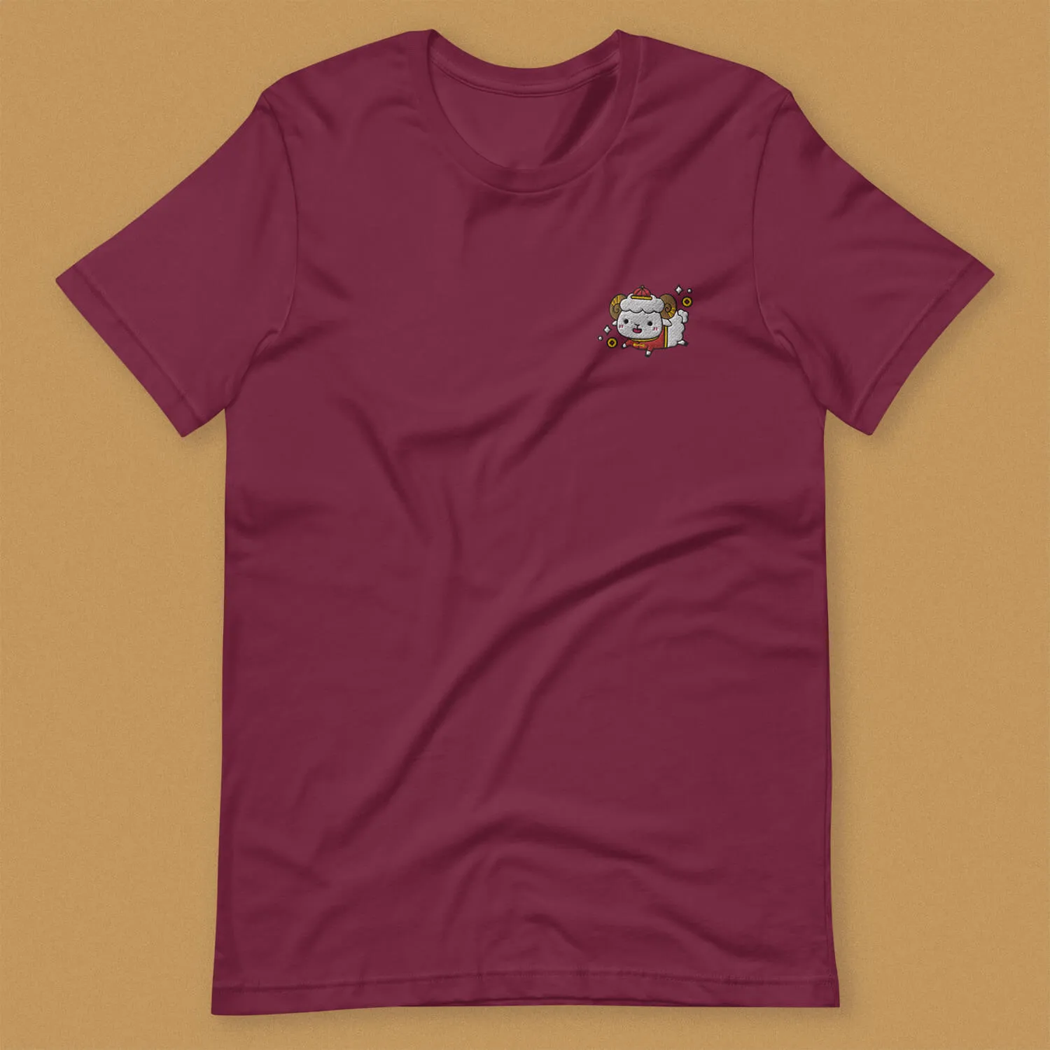 Year of the Sheep Embroidered T-Shirt