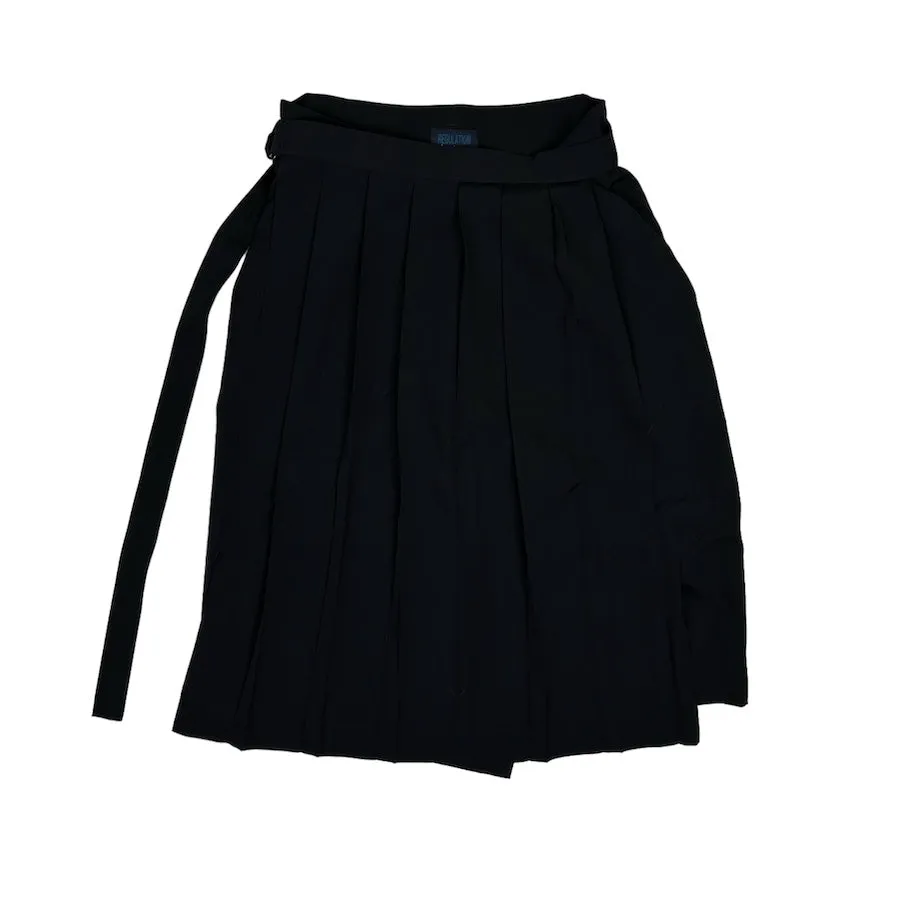 YOHJI YAMAMOTO REGULATION PLEATED SKIRT