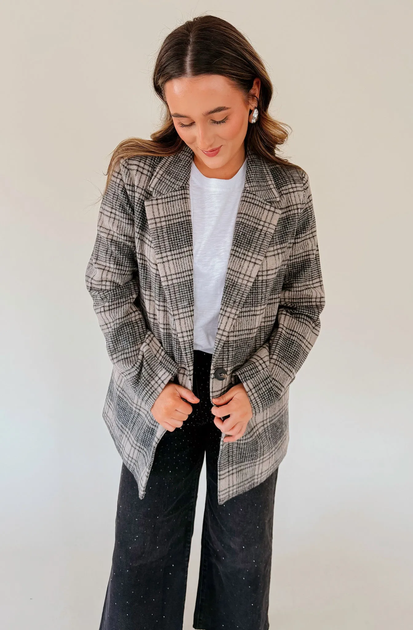 Z SUPPLY KINGSTON RELAXED PLAID BLAZER